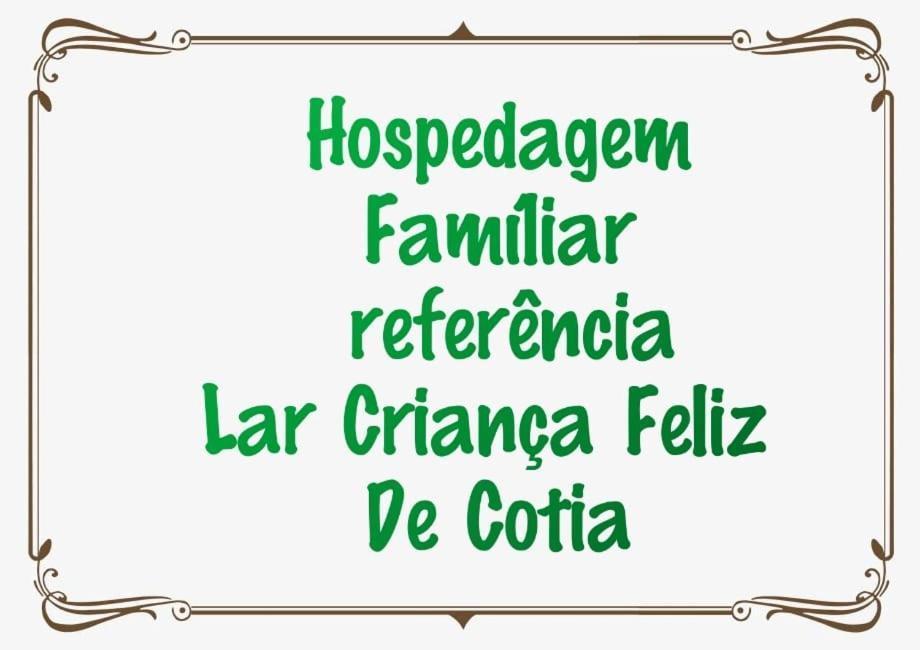 Hospedagem Familiar Cotia  Dış mekan fotoğraf